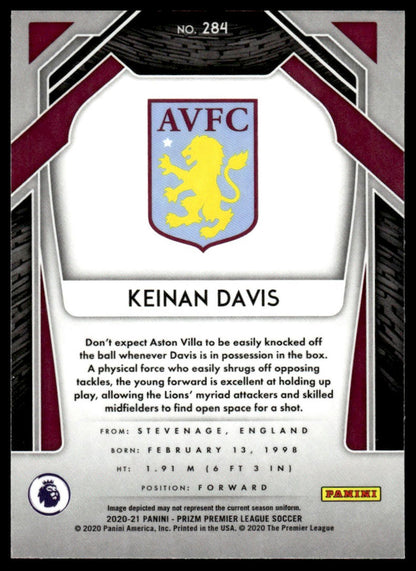 2020-21 Panini Prizm Premier League #284 Keinan Davis