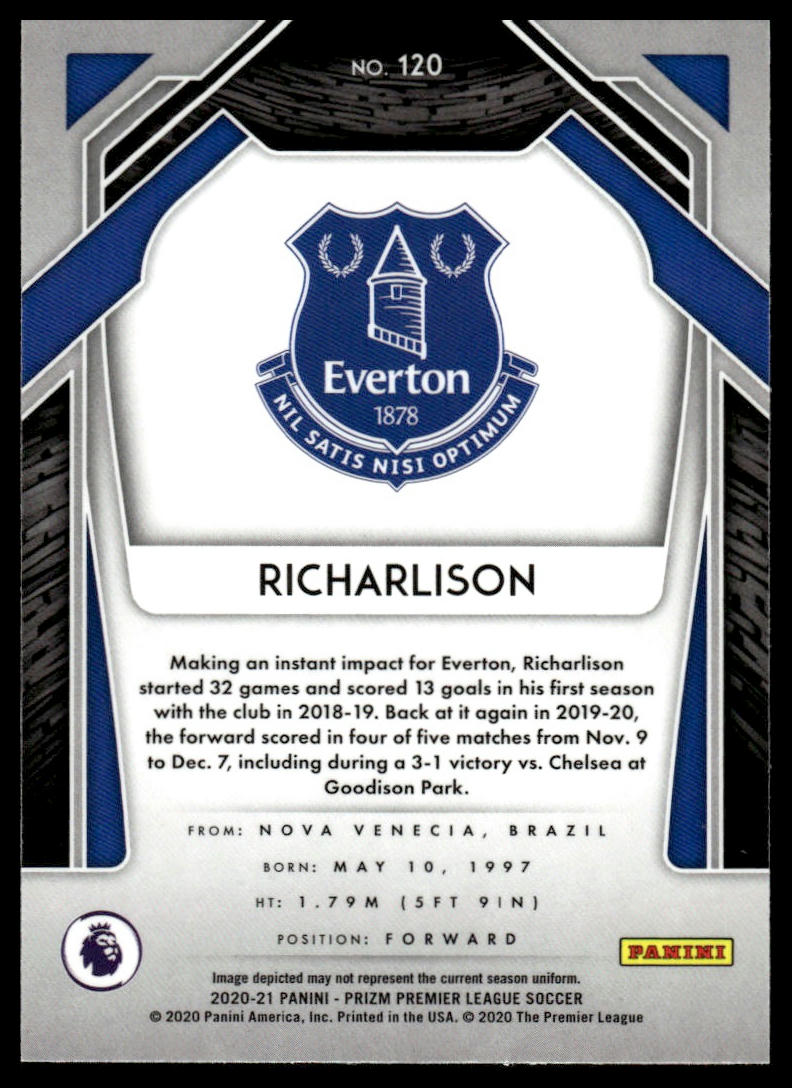 2020-21 Panini Prizm Premier League #120 Richarlison