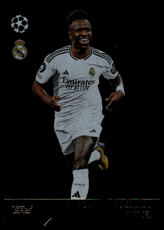 2024-25 Topps Match Attax #BE5 Vini Jr. Édition Bord Noir
