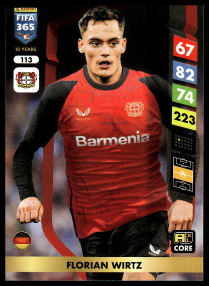 2025 Panini Adrenalyn XL FIFA 365 #113 Florian Wirtz