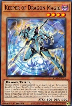 Keeper of Dragon Magic - Structure Deck: Albaz Strike (Common) [SDAZ-015]