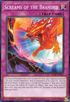 Screams of the Branded - Structure Deck: Albaz Strike (Common) [SDAZ-033]