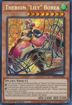Therion "Lily" Borea - Dimension Force (Secret Rare) [DIFO-006]