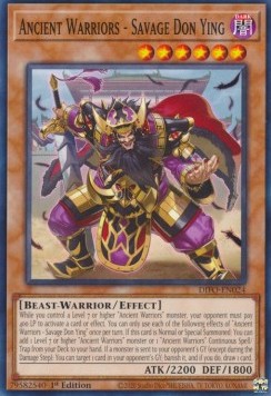 Ancient Warriors - Savage Don Ying - Dimension Force (Common) [DIFO-024]