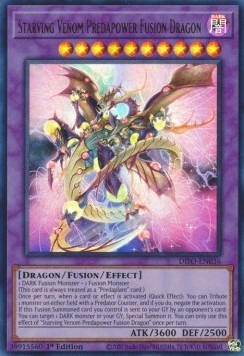 Starving Venom Predapower Fusion Dragon - Dimension Force (Ultra Rare) [DIFO-036]