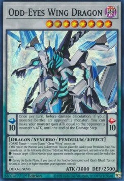 Odd-Eyes Wing Dragon - Dimension Force (Super Rare) [DIFO-098]