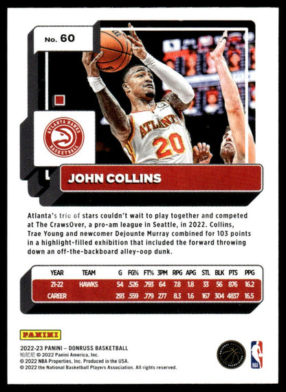 2022-23 Donruss #60 John Collins
