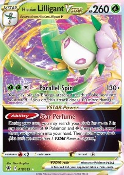 Hisuian Lilligant VSTAR - Astral Radiance (Ultra Rare) [ASR-018]