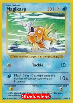 Magikarp - Base Set (Uncommon) [BS-35]