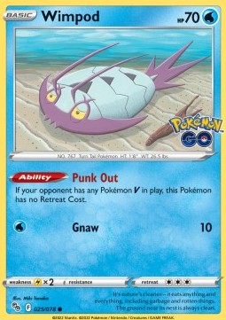 Wimpod - Pokémon GO (Common) [PGO-025]