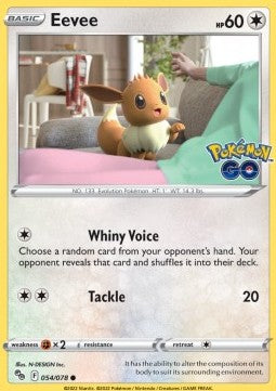 Eevee - Pokémon GO (Common) [PGO-054]