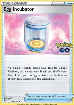 Egg Incubator - Pokémon GO (Uncommon) [PGO-066]