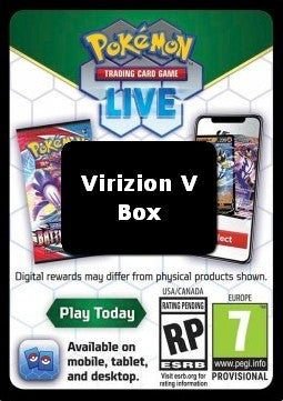 Live Code Card (Virizion V Box) - Pokémon Products (Online Code Card)