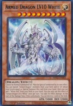 Armed Dragon LV10 White - 2022 Tin of the Pharaoh's Gods (Rare) [MP22-005]