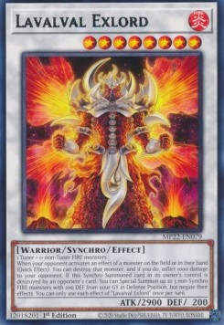 Lavalval Exlord - 2022 Tin of the Pharaoh's Gods (Rare) [MP22-079]