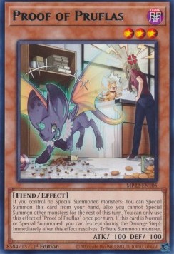 Proof of Pruflas - 2022 Tin of the Pharaoh's Gods (Rare) [MP22-105]