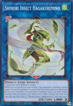 Shinobi Insect Hagakuremino - 2022 Tin of the Pharaoh's Gods (Common) [MP22-183]