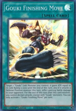 Gouki Finishing Move - 2022 Tin of the Pharaoh's Gods (Super Rare) [MP22-185]