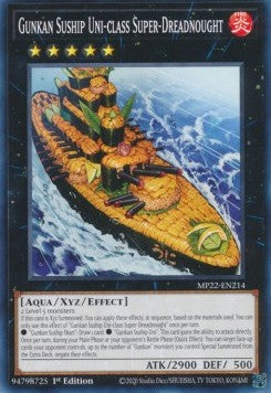 Gunkan Suship Uni-class Super-Dreadnought - 2022 Tin of the Pharaoh's Gods (Common) [MP22-214]