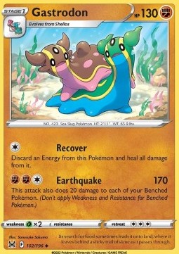 Gastrodon - Lost Origin (Uncommon) [LOR-102]