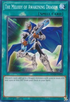 The Melody of Awakening Dragon - Structure Deck: Legend of the Crystal Beasts (Common) [SDCB-029]