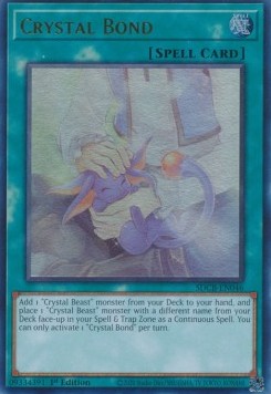 Crystal Bond - Structure Deck: Legend of the Crystal Beasts (Ultra Rare) [SDCB-046]
