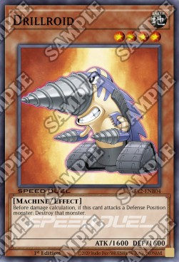 Drillroid (V.1 - Common) - Speed Duel GX: Midterm Paradox (Common) [SGX2-B04]