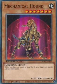 Mechanical Hound - Speed Duel GX: Midterm Paradox (Common) [SGX2-B06]