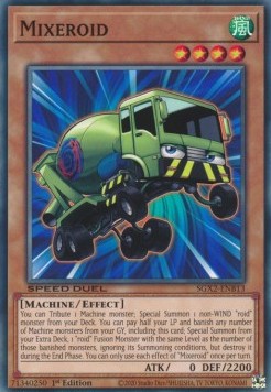 Mixeroid - Speed Duel GX: Midterm Paradox (Common) [SGX2-B13]