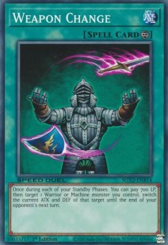 Weapon Change - Speed Duel GX: Midterm Paradox (Common) [SGX2-B14]