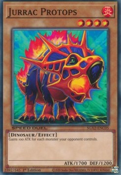 Jurrac Protops - Speed Duel GX: Midterm Paradox (Common) [SGX2-C05]