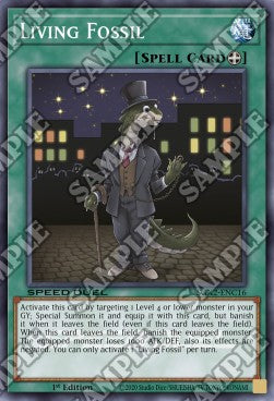 Living Fossil - Speed Duel GX: Midterm Paradox (Common) [SGX2-C16]
