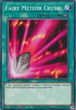Fairy Meteor Crush - Speed Duel GX: Midterm Paradox (Common) [SGX2-D16]