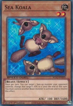 Sea Koala - Speed Duel GX: Midterm Paradox (Common) [SGX2-E05]