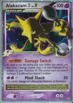 Alakazam  LV.X - Bonds to the End of Time (Ultra Rare) [Pt2-042]
