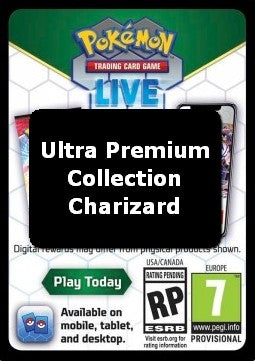 Live Code Card (Ultra Premium Collection - Charizard) - Pokémon Products (Online Code Card)