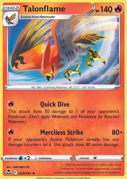 Talonflame - Silver Tempest (Rare) [SIT-029]