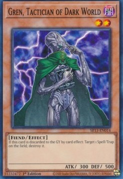 Gren, Tactician of Dark World - Structure Deck: Dark World (Common) [SR13-014]