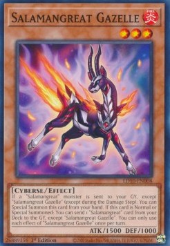 Salamangreat Gazelle - Legendary Duelists: Soulburning Volcano (Common) [LD10-008]