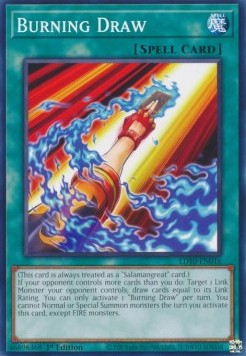 Burning Draw - Legendary Duelists: Soulburning Volcano (Common) [LD10-016]