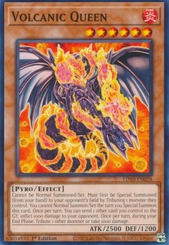 Volcanic Queen - Legendary Duelists: Soulburning Volcano (Common) [LD10-028]
