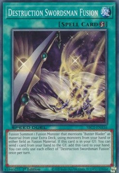Destruction Swordsman Fusion - Speed Duel: Streets of Battle City (Common) [SBC1-A16]