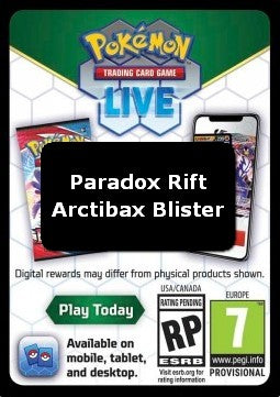Live Code Card (Arctibax Blister) - Paradox Rift (Online Code Card)