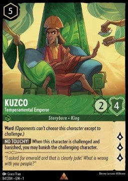 Kuzco - Temperamental Emperor - The First Chapter (Rare) [1TFC-84]