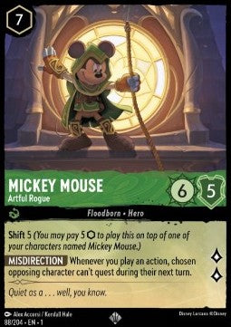 Mickey Mouse - Artful Rogue (V.1) - The First Chapter (Super Rare) [1TFC-88]