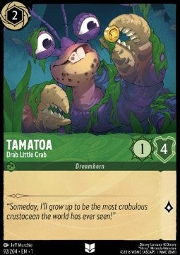 Tamatoa - Drab Little Crab - The First Chapter (Uncommon) [1TFC-92]