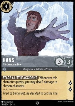 Hans - Thirteenth in Line - The First Chapter (Super Rare) [1TFC-180]