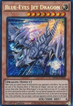 Blue-Eyes Jet Dragon - 25th Anniversary Tin: Dueling Heroes Mega Pack (Secret Rare) [MP23-004]
