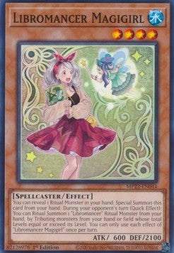 Libromancer Magigirl - 25th Anniversary Tin: Dueling Heroes Mega Pack (Common) [MP23-044]