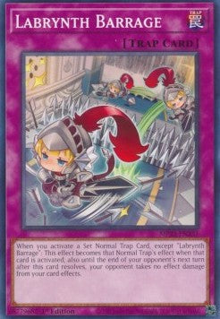 Labrynth Barrage - 25th Anniversary Tin: Dueling Heroes Mega Pack (Common) [MP23-237]